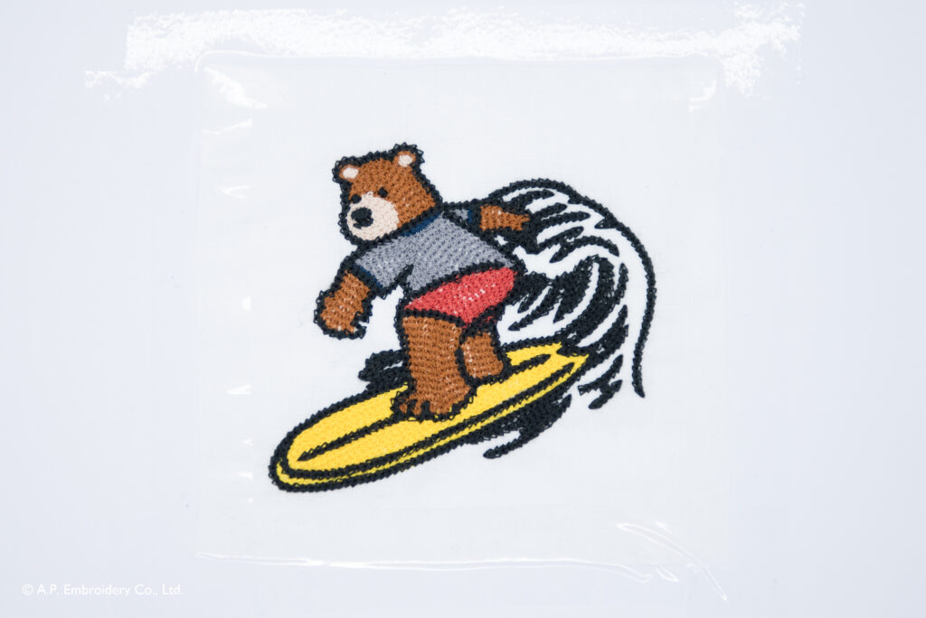 Surfing Bear